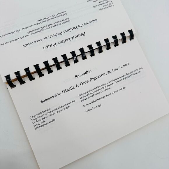 St. Luke's Catholic Community Cookbook Temple City California Spiralbound - Picture 6 of 11